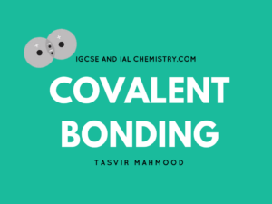 covalent bonding