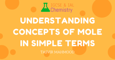 IAL Chemistry: Concepts of Mole notes IAL Chemistry concepts of moles in simple terms